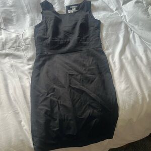 H & M Black Shift Dress 36 Inch Long